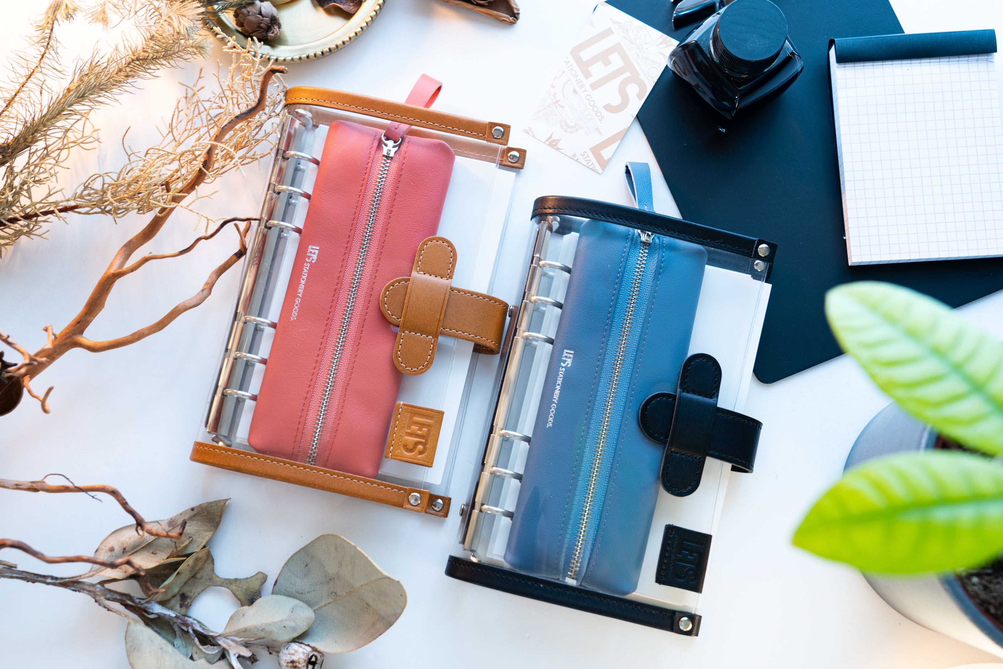 レッツのシステム手帳とペンケースが相性抜群だった!?