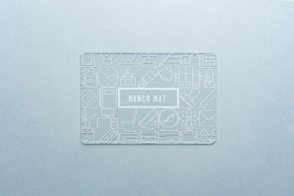 HANCO MAT - ハンコマット - 捺印用マット / 透明