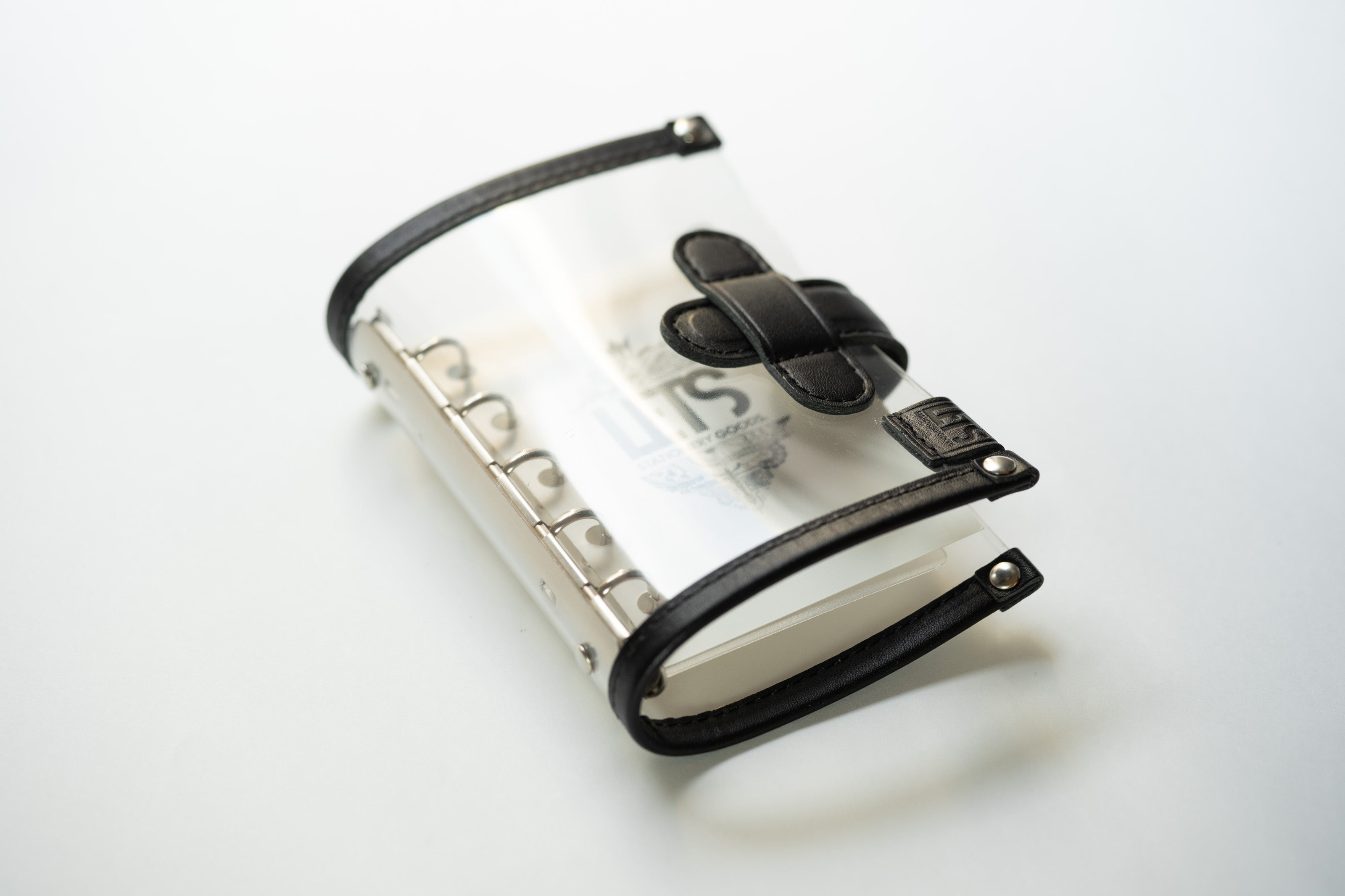 LETS Clear Leather Binder - M5 - Black