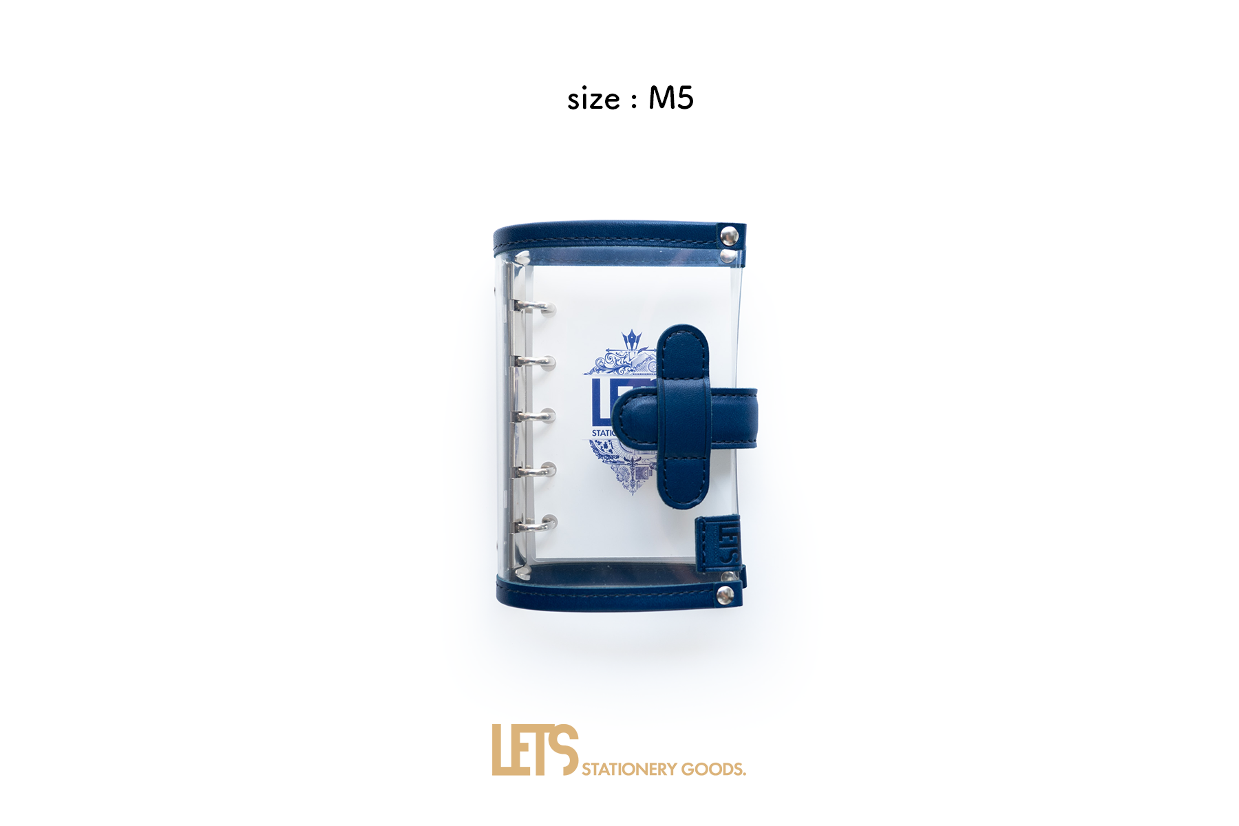 LETSクリアシステム手帳 / M5 / ブルー – LETS STATIONERY GOODS LETSクリアシステム手帳 / M5 / ブルー – LETS STATIONERY GOODS