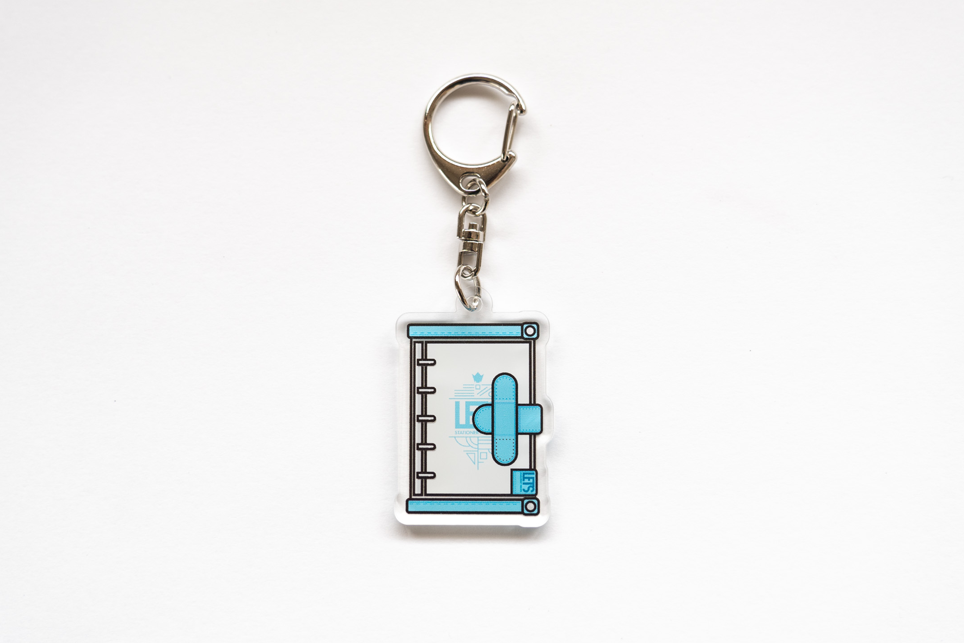 Acrylic keychain / LETS notebook