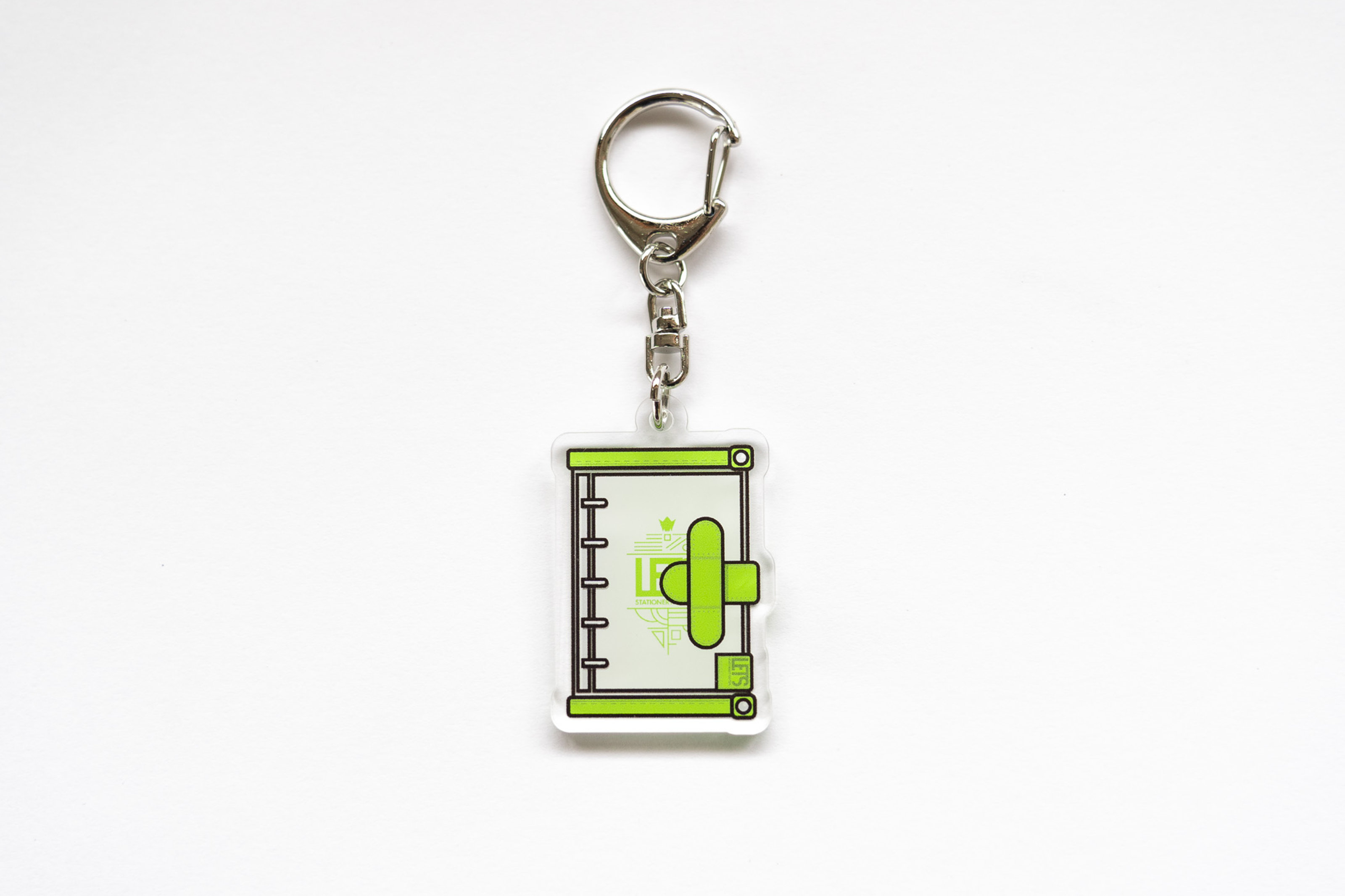 Acrylic keychain / LETS notebook
