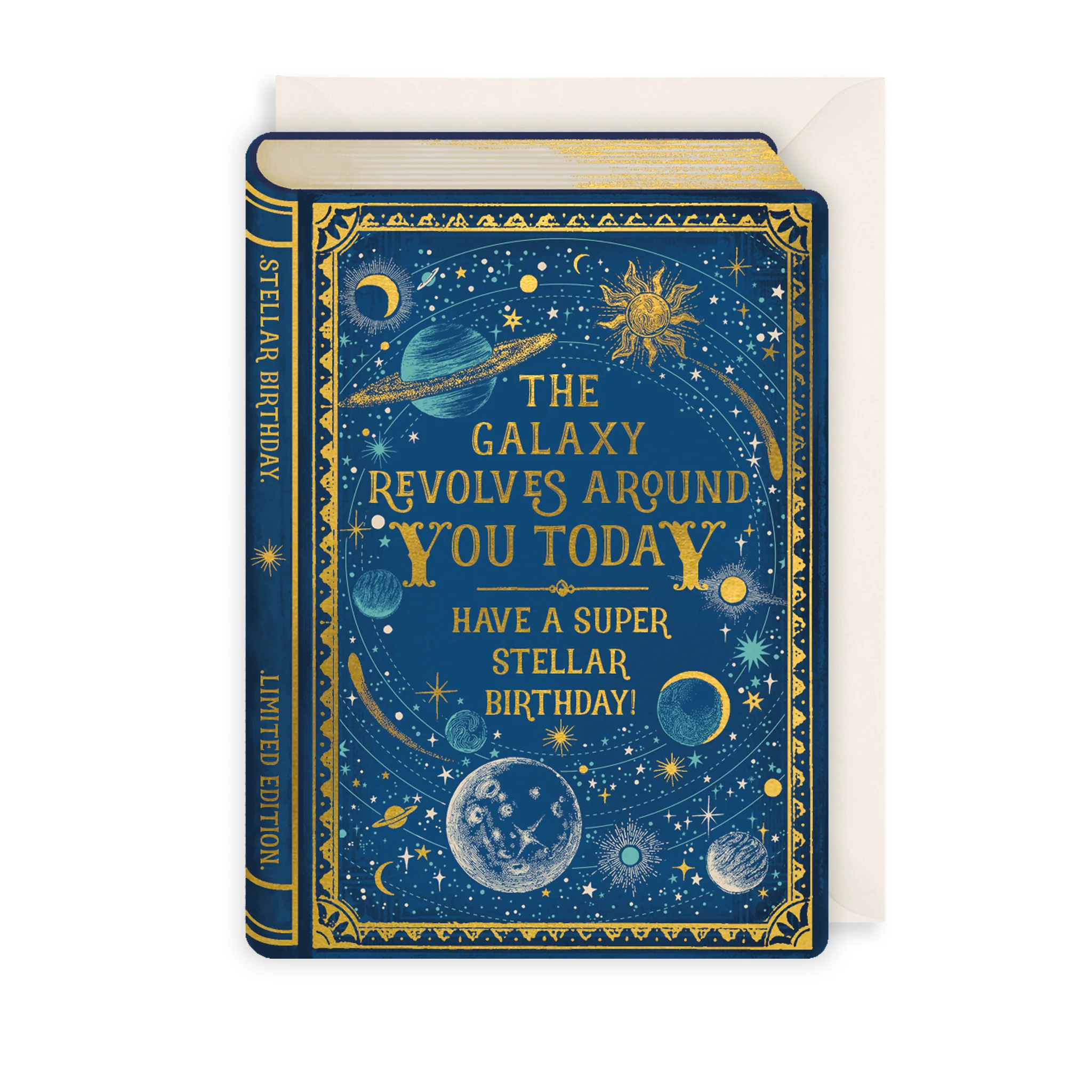 Revolves Around You Greetings Card:RY06