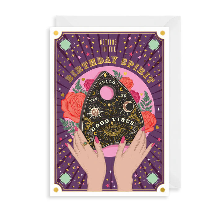 Birthday Spirit Greetings Card:SL33