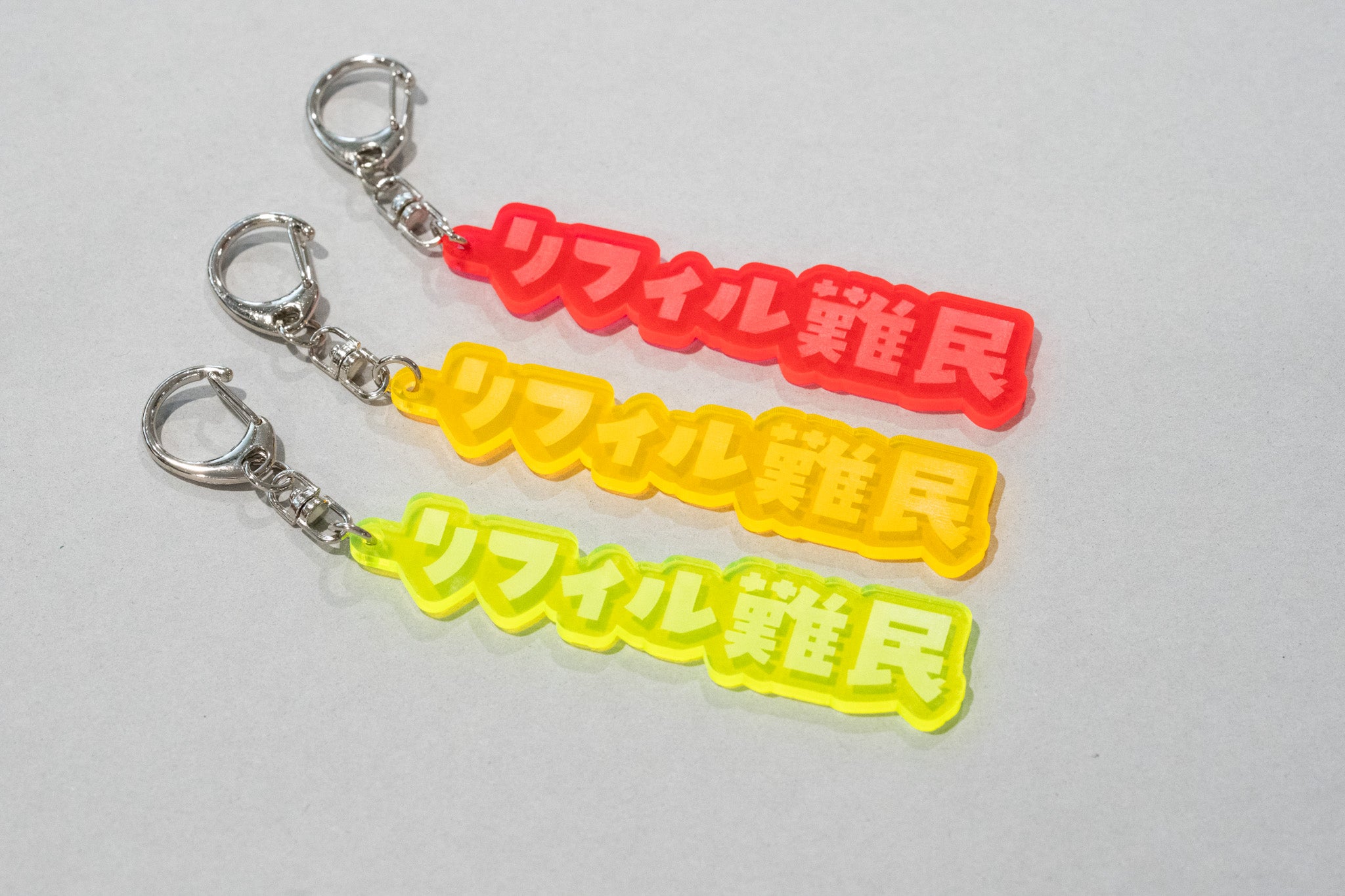 文具マニアのためのアクリルキーホルダー〈システム手帳仕様〉