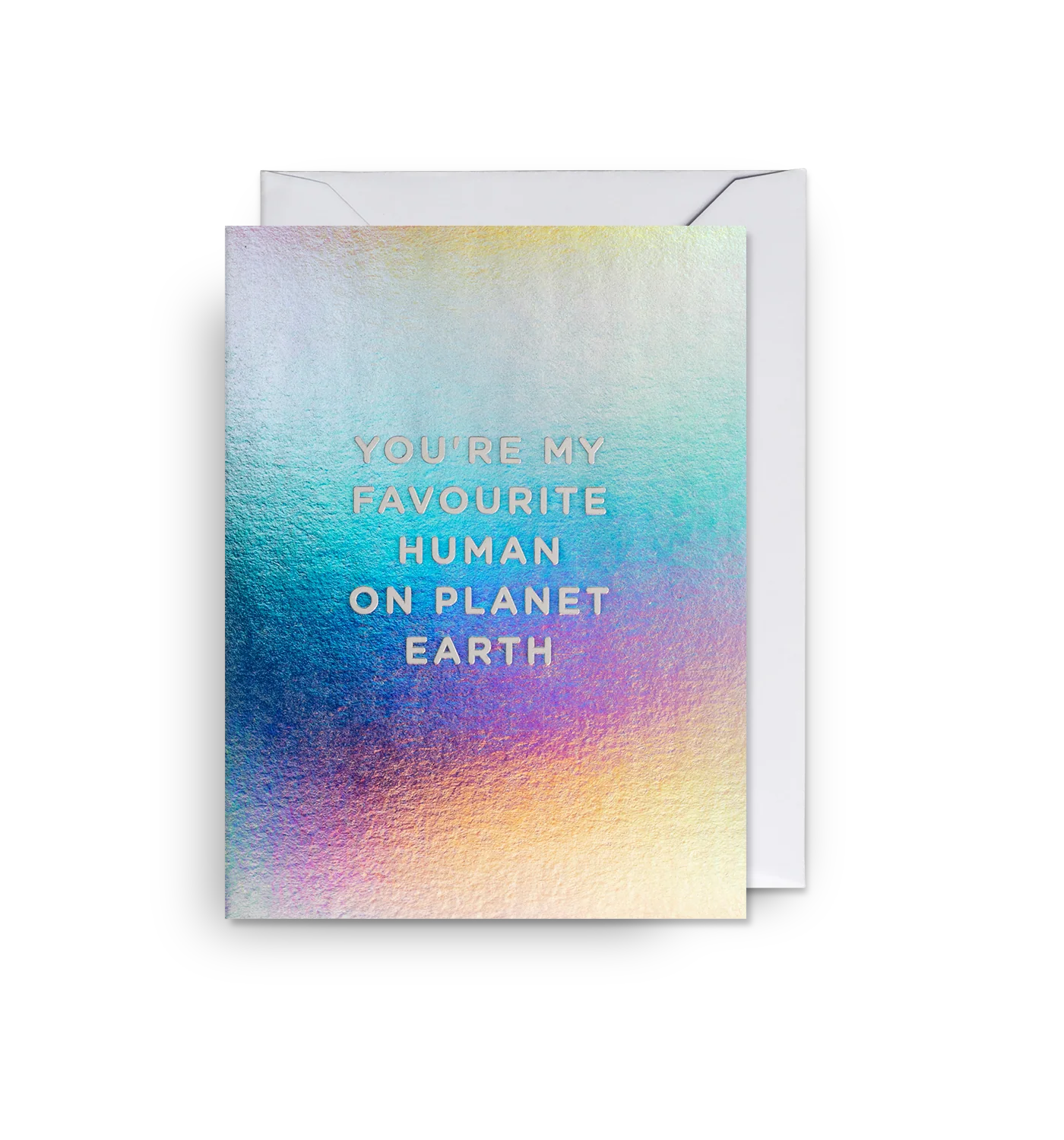 You’re My Favourite Human on Planet Earth Mini Card：5311