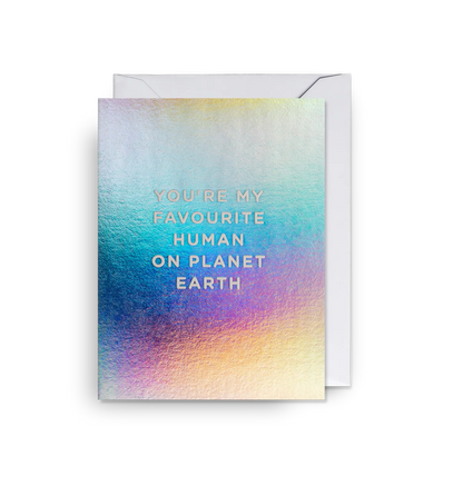 You’re My Favourite Human on Planet Earth Mini Card：5311