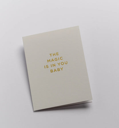 The Magic is in You Baby Mini Card：5375