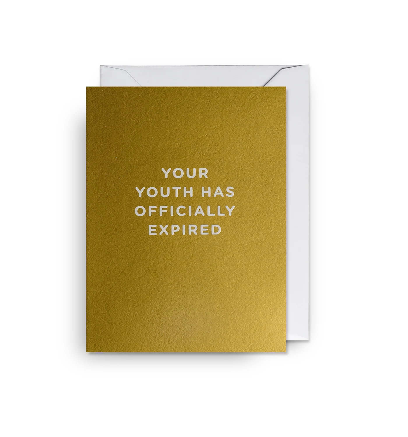 Your Youth Has Officially Expired Mini Birthday Card：5379