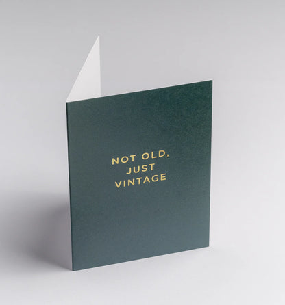 Not Old, Just Vintage Mini Birthday Card：5380