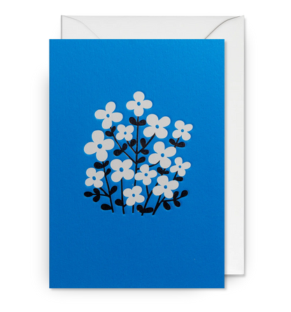 T&O Violets Greeting Card：7717