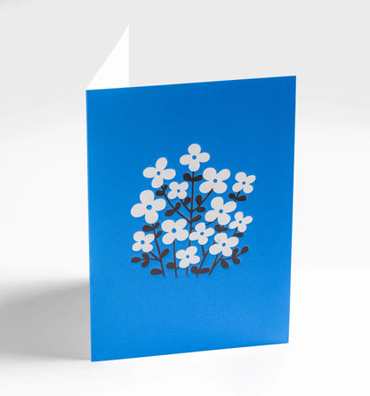 T&O Violets Greeting Card：7717