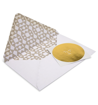 Black and White Greeting Card：7718
