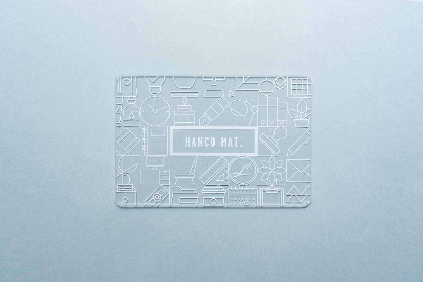 HANCO MAT - ハンコマット - 捺印用マット（透明）