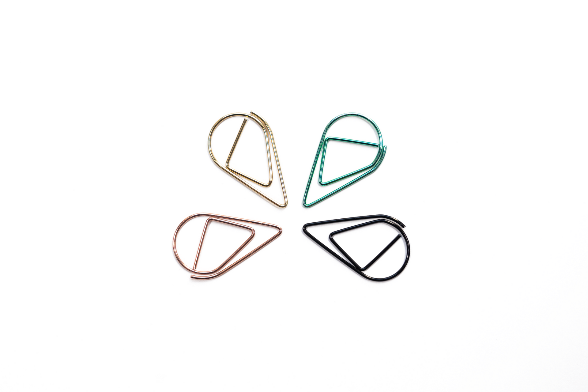 メタルクリップ / 4 PCS – LETS STATIONERY GOODS