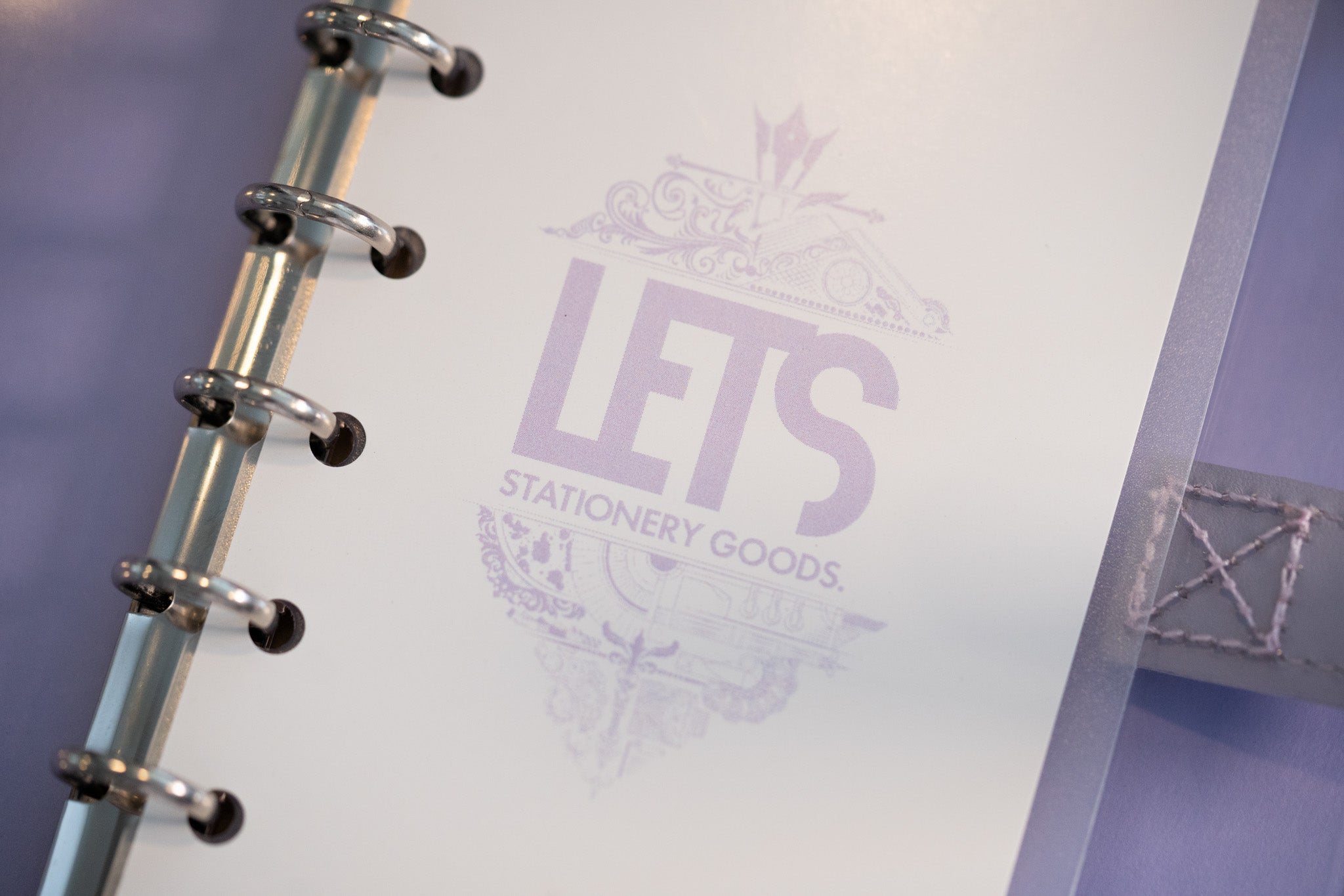 LETSクリアシステム手帳 / mini6 / シフォンパープル – LETS