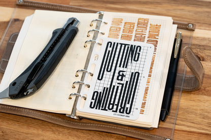カッターマット｜システム手帳にはさめるリフィル式 Cutting Mat