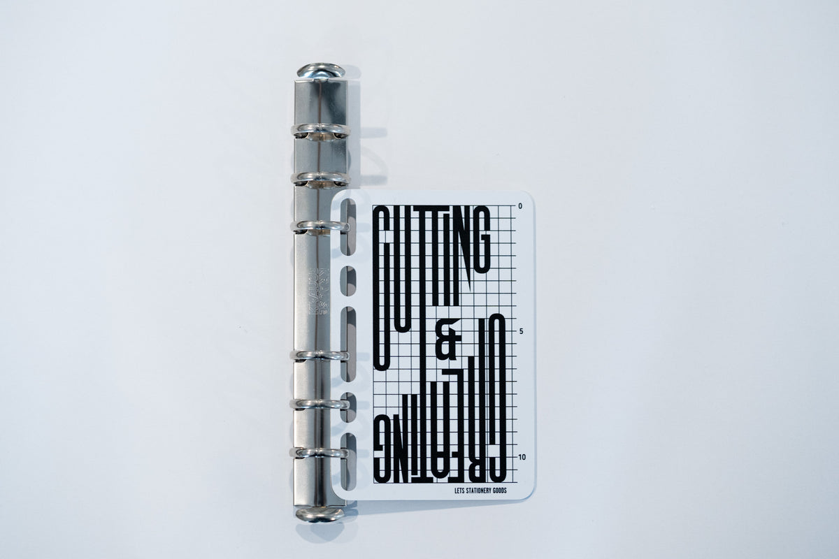 カッターマット｜システム手帳にはさめるリフィル式 Cutting Mat
