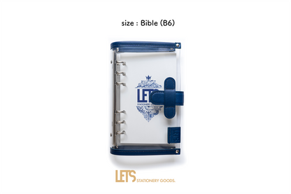 LETSクリアシステム手帳 / バイブル / ブルー LETSクリアシステム手帳 / バイブル / ブルー – LETS STATIONERY