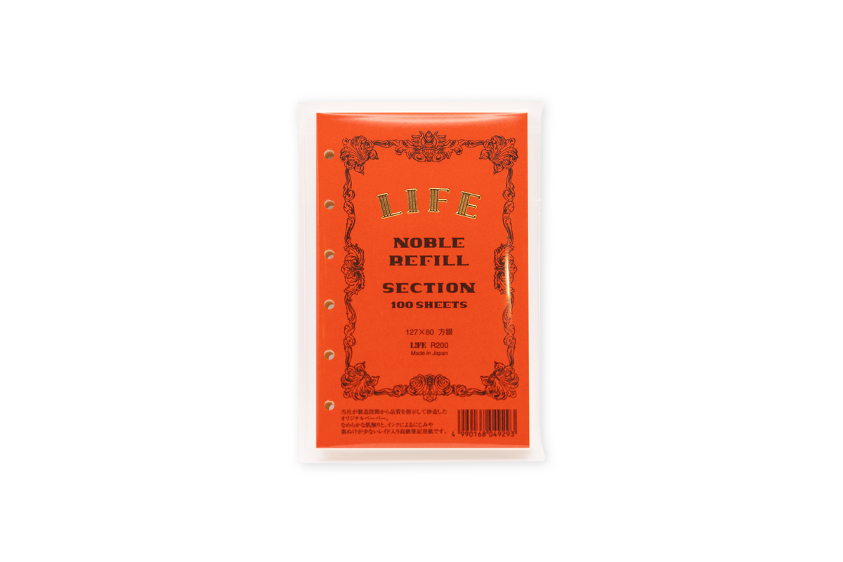 LIFE ノーブルリフィル / ミニ6 – LETS STATIONERY GOODS