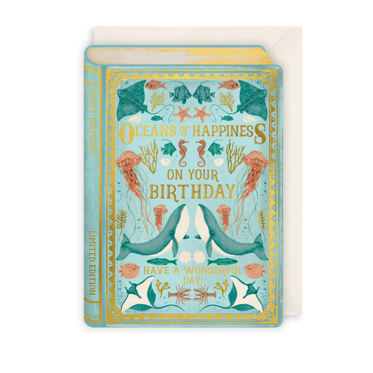 Oceans Of Happiness Greetings Card：RY10