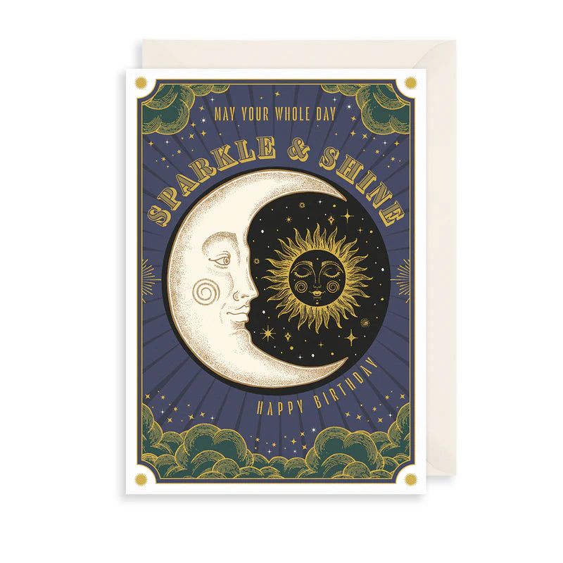 Sparkle & Shine Greetings Card：SL11